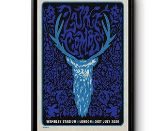 Luke Combs London July 31 2026 Concert Poster