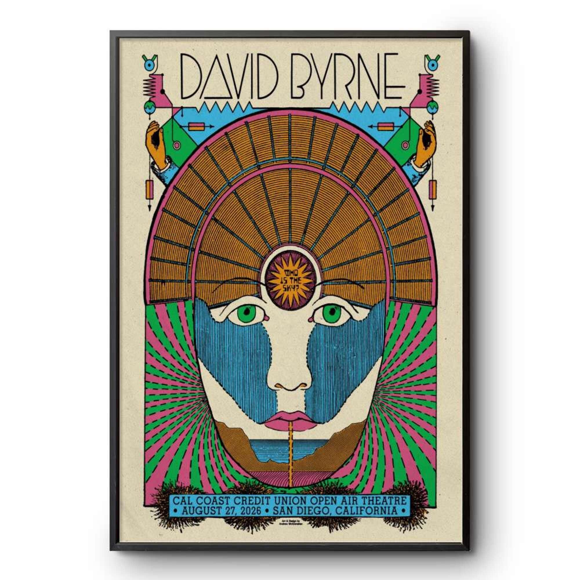 David Byrne Poster - Etsy