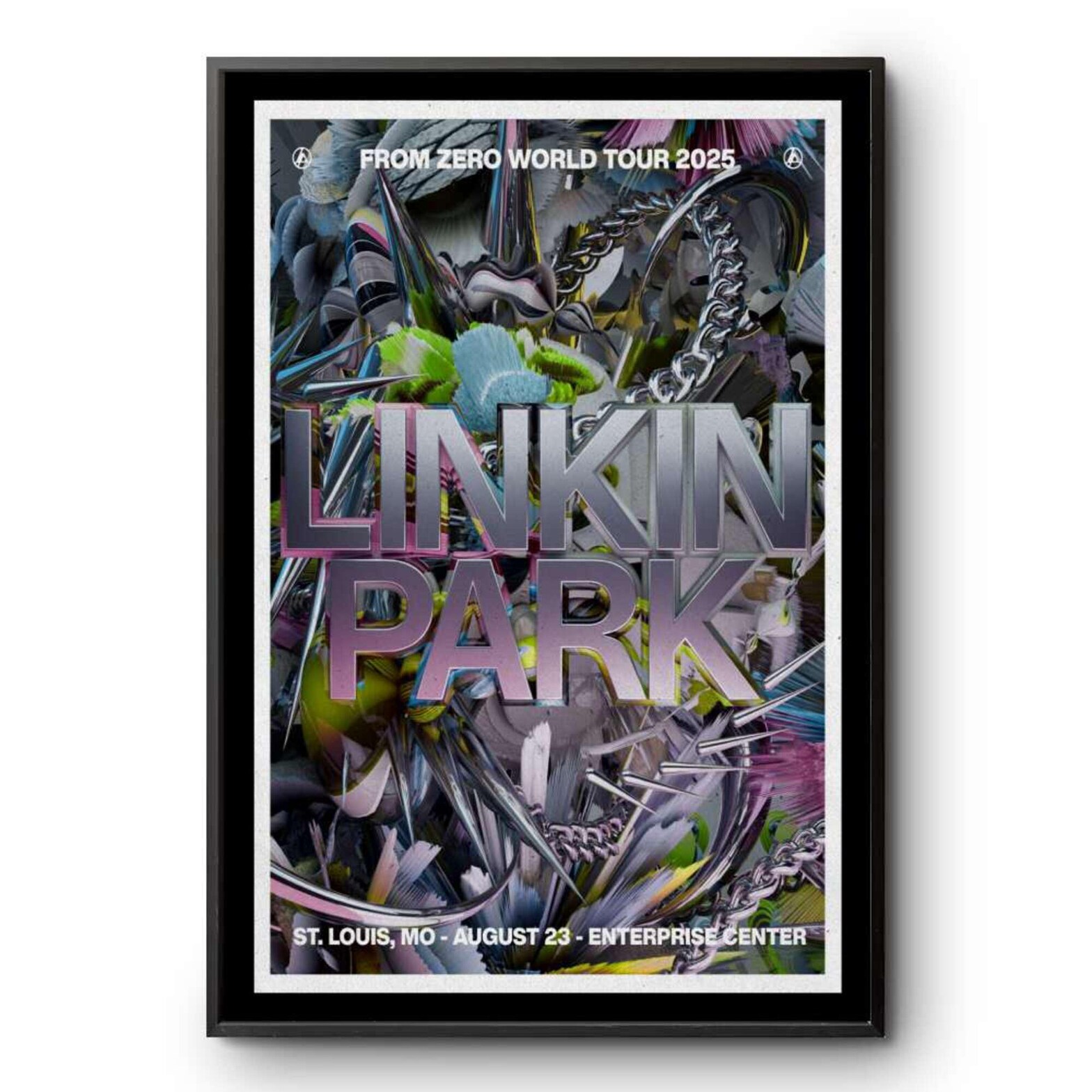 NEW Show St. Louis, MO 08.23.2025 Linkin Park Poster Home Decor