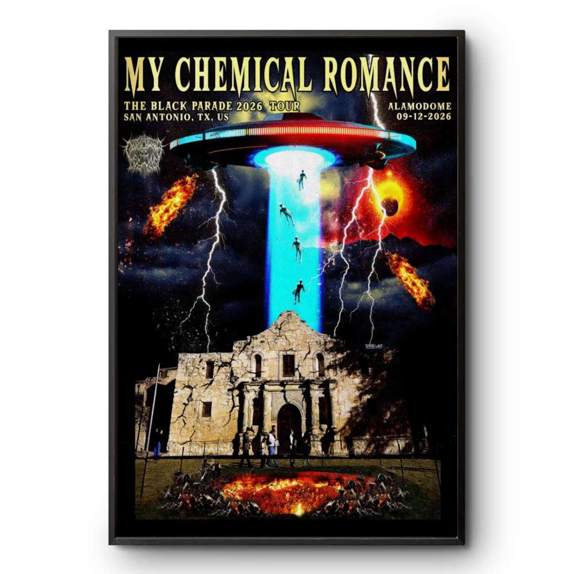 My Chemical Romance Tour Poster - Etsy