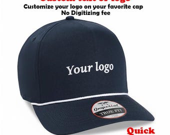 Custom Embroidered Hat – Imperial 5056 hat – Personalized Logo Cap