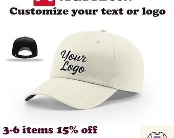 Custom Embroidered Richardson 220 hat – Personalized Baseball Cap with Logo or Text, Adjustable Hat