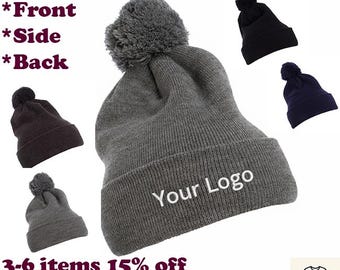 Custom Embroidered Beanie - 1501 P - YP Classics