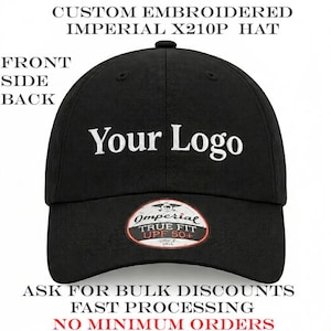 Gorra bordada a medida – Imperial X210P The Original Performance – Gorra con logotipo personalizado
