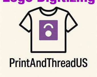 Logo Digitizing Service (1-2 Day Turnaround
