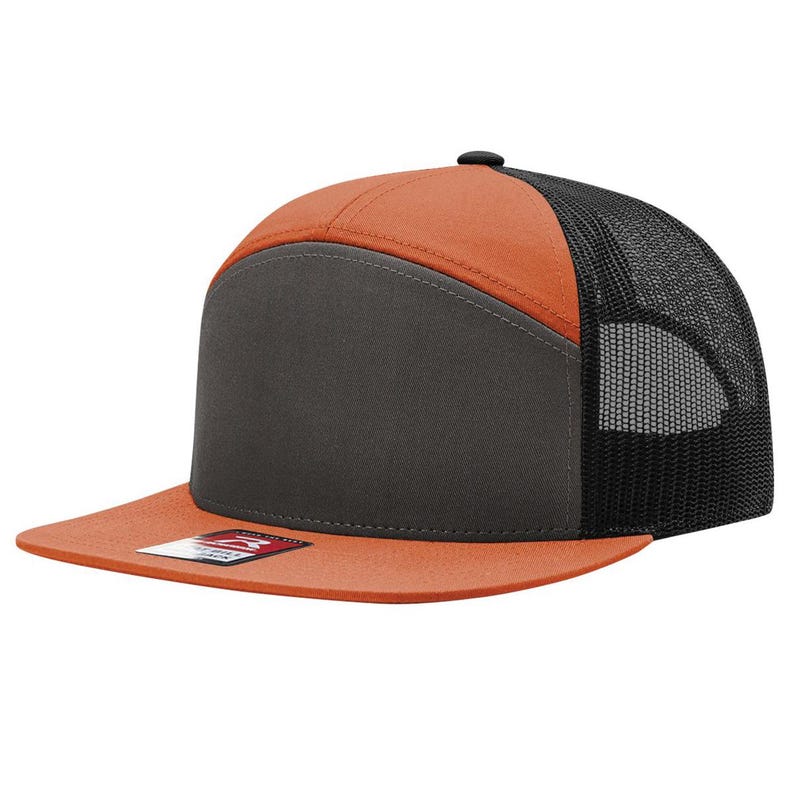168 Richardson 7 Panel Trucker Cap – Custom Logo Hat - Etsy