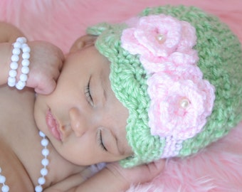 Newborn Flower Hat