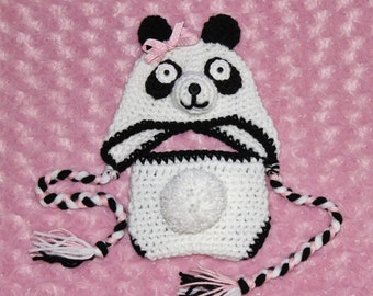 Newborn Lady Panda Set