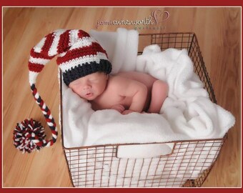 Patriortic Stars and Stripes Tassel Hat,  Red white and Blue, Nautical Hat for Baby, 4th of July, Independence Day Hats, Halloween for Baby