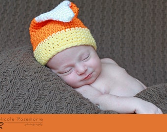 Candy Corn Fall Hat