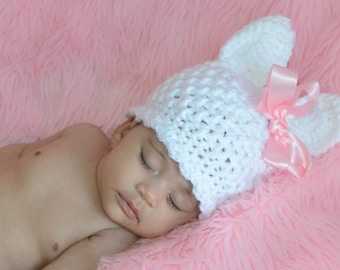 Newborn Bunny Hat