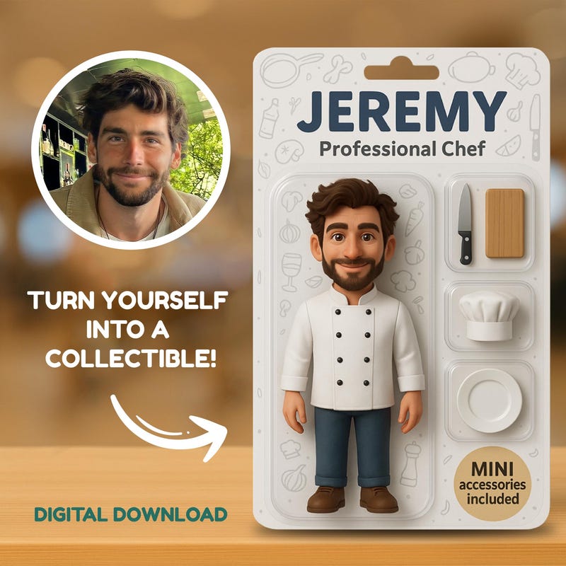 Action Figure From Drawing - Etsy UK