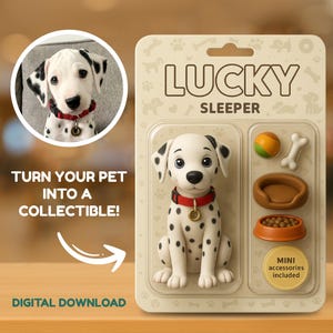 Custom Pet Action Figure, Custom Toy Figure, Pet Toy Box, Personalized Dog Toy, Digital Pet Portrait