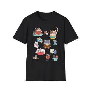 reading shirt cats reading t shirt cute bookish tee cat lover shirt funny book t shirt funny cat tee cozy reading shirt bookworm gift cat