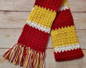 Crochet scarf, winter scarf, handmade