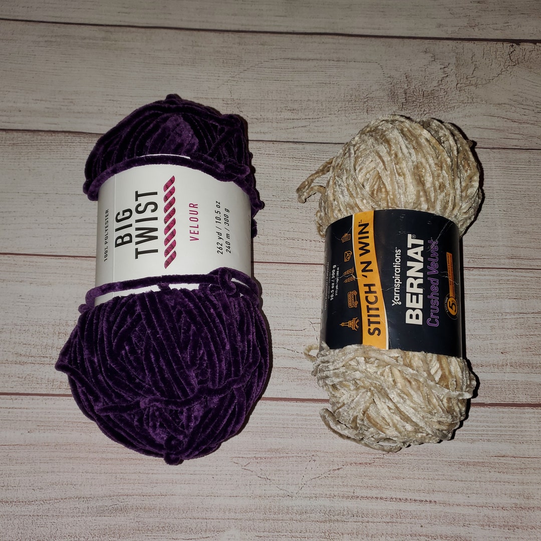 Yarn Crochet Supplies Knitting Supplies Velvet Yarn Etsy