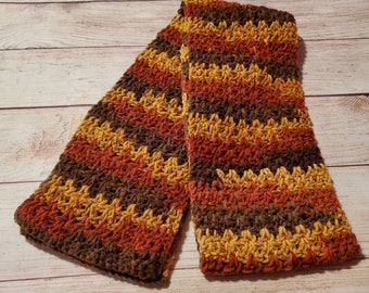 crochet scarf, winter scarf, handmade scarf