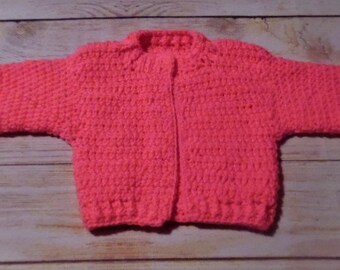 crochet child sweater, little girls sweater, bomber cardigan for girl, christmas gift