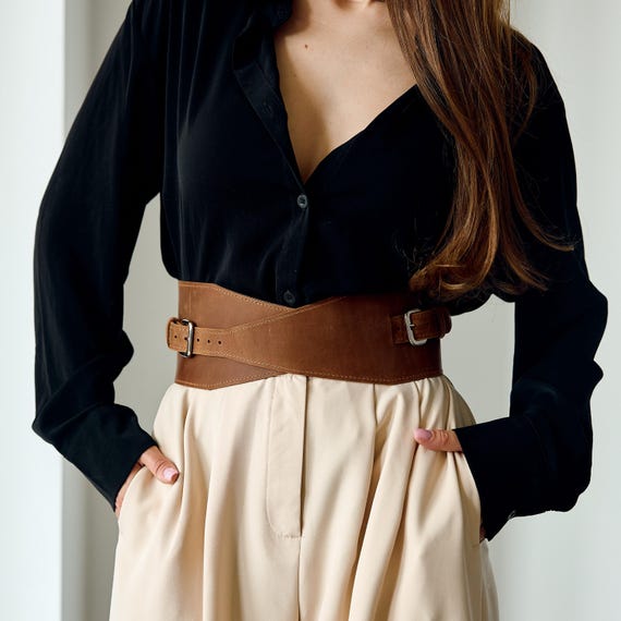 Waist cincher belt,Leather waist belt,Leather wide belt women,Womens leather belt,Brown leather belt,Dress belt leather,Genuine leather belt