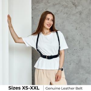 Leder Straps Harness, Leder Brust Harness, Leder Schulter Harness, Unterbrust Harness, Plus Größe Harness, Echt Leder Gürtel Frauen