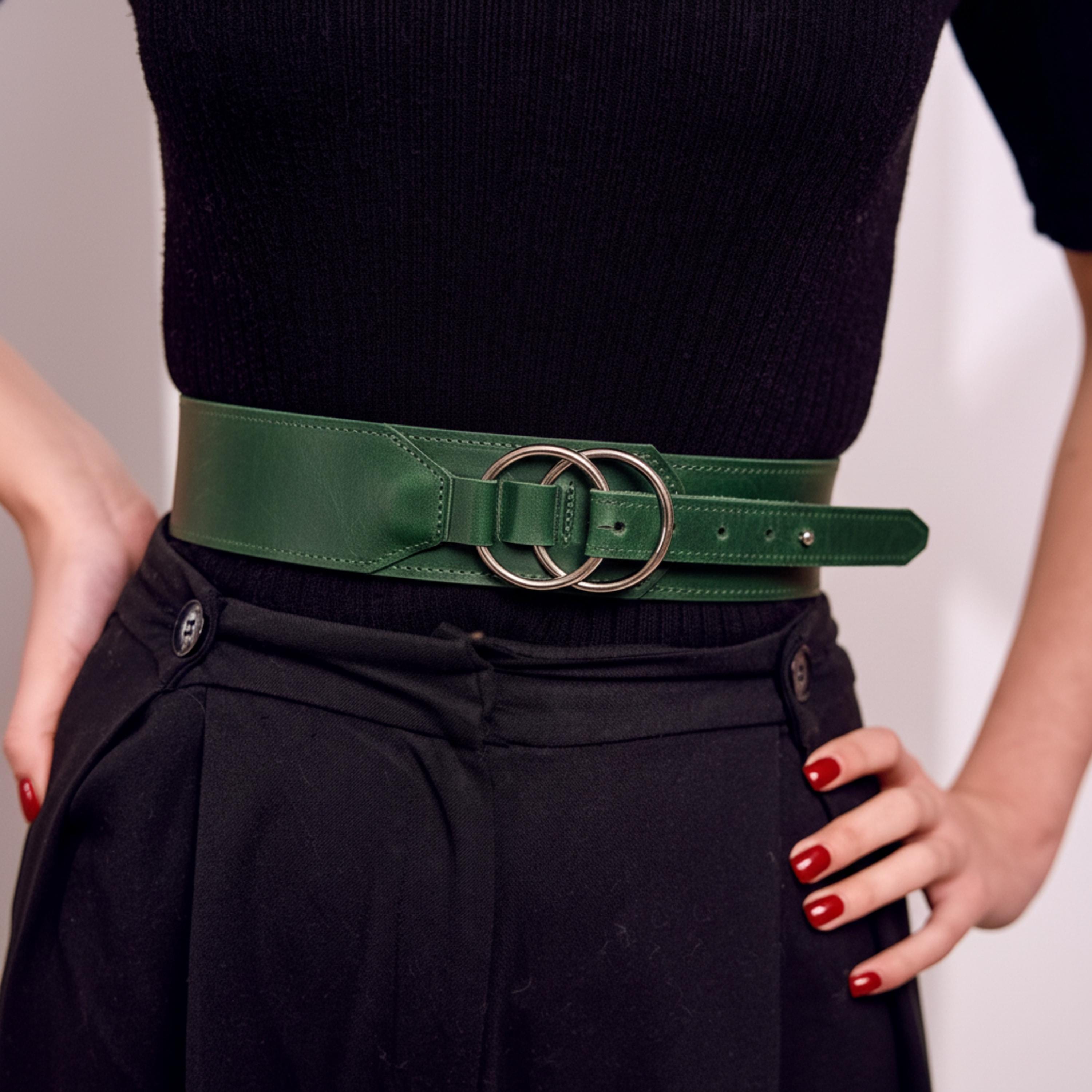 Green Corset Belt - Etsy display picture 2