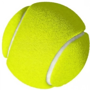 NA Sports Tennis Balls High-Visibility Felt Durable Rubber Core 5 Pack.