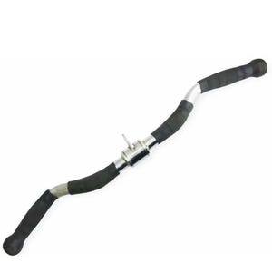 Revolving Curl Bar Cable Attachment Solid Steel Gym Pulley Accessory.
