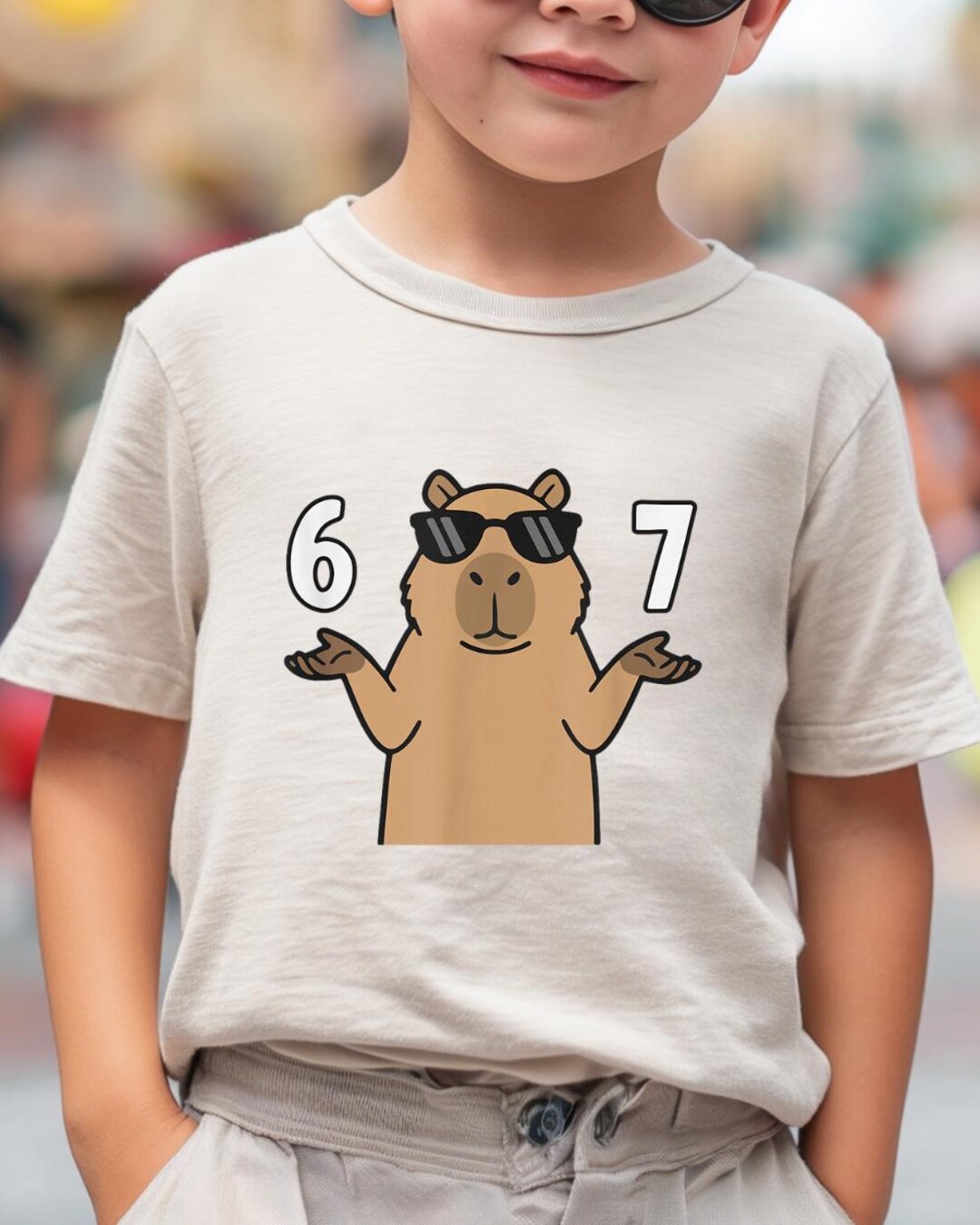 Capybara 6 7 T-shirt, Capybara Gift - Etsy