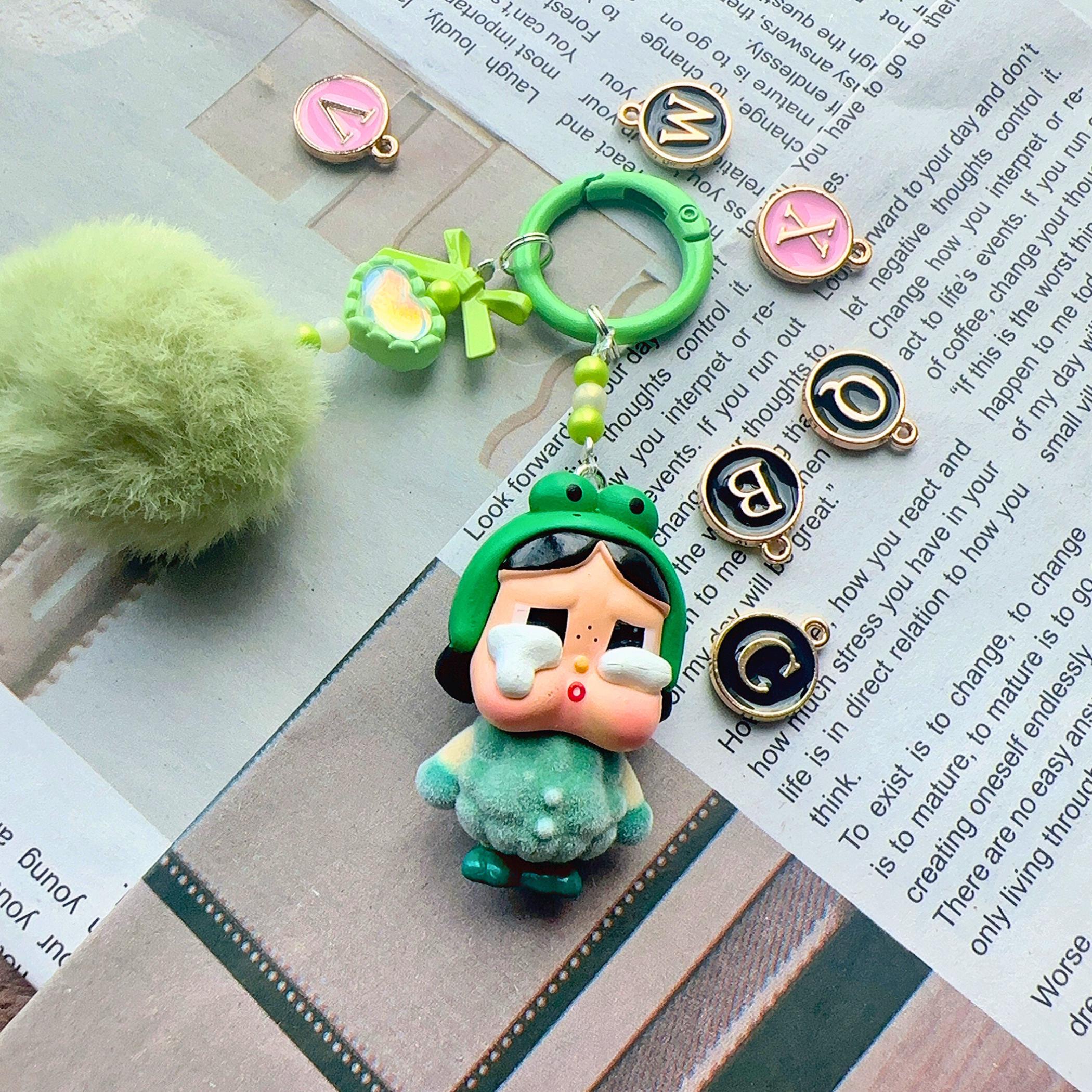 Crybaby popmart keychain - Etsy 日本
