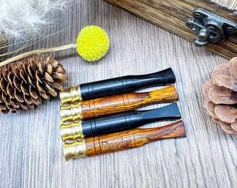 Kundenspezifische hölzerne Zigarettenspitze, Rauchzubehör, Raucherhalter, Holzfilterspitzen, kurze Zigarettenspitze, Geschenk für ihn, einzigartiges Geschenk