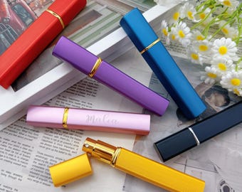 Personalised Refillable Perfume Atomiser,Bridal Party Gift,Travel Perfume Bottle,Perfume spray bottle,Party Proposal Gift,Best Friend Gift
