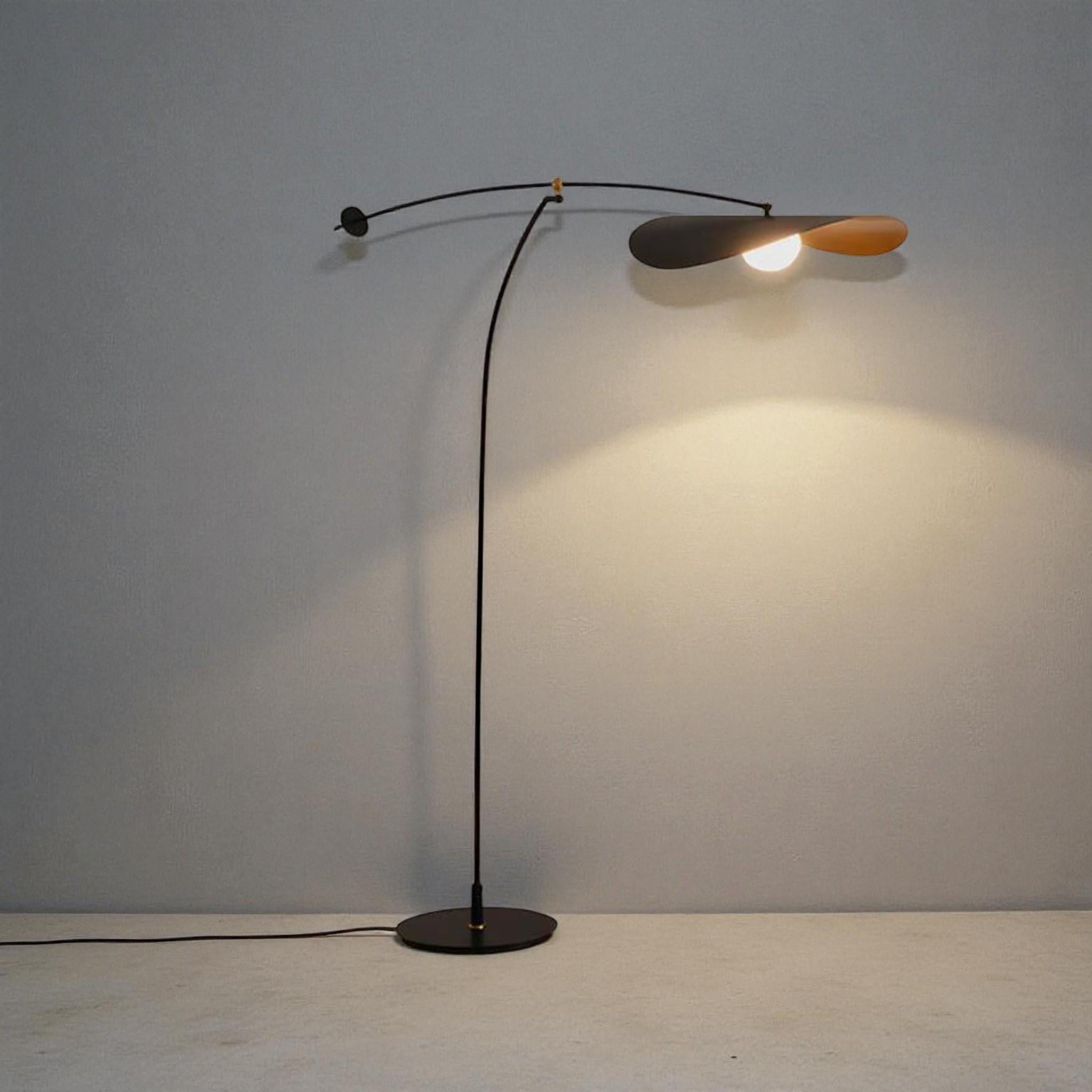 Modern Minimalist Balancing Floor Lamp | Mid Century Mobile Style ...