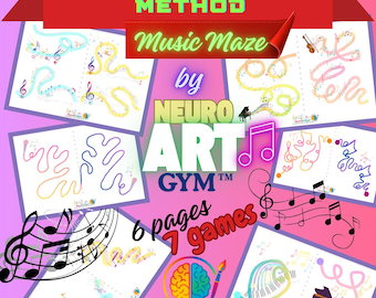NeuroTrace Music Maze: Brain Training Game for Focus & Coordination (PDF Download)