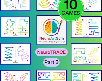 NeuroTrace Brain Training Game: Bilateral Coordination, Focus Printable PDF