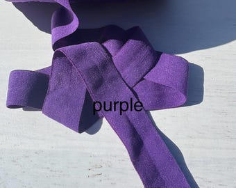 Foldover Elastic 20mm in 3 metre bundles