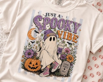 PNG de Halloween, PNG de fantasma, PNG de fantasma lindo, PNG de Halloween retro, PNG espeluznante, PNG de otoño, descarga digital, diseño de sublimación, 300 ppp
