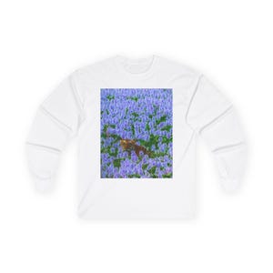 Nature-Inspired Long Sleeve Tee with Tiger Design | Perfect for Animal Lovers, Casual Wear, Gifts, Eco-Friendly Fashion, Outdoor Adventures
