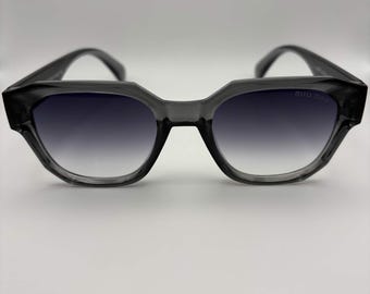 Miu Miu Sunglasses (Dark/Clear)