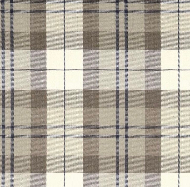 Beautiful , Covington Leland Preppy Plaid Curtain Panels Black Grey Beige  Tan 48x84 48x96 48x108 54x84 54x96 54x108 or Custom Sizes - Etsy