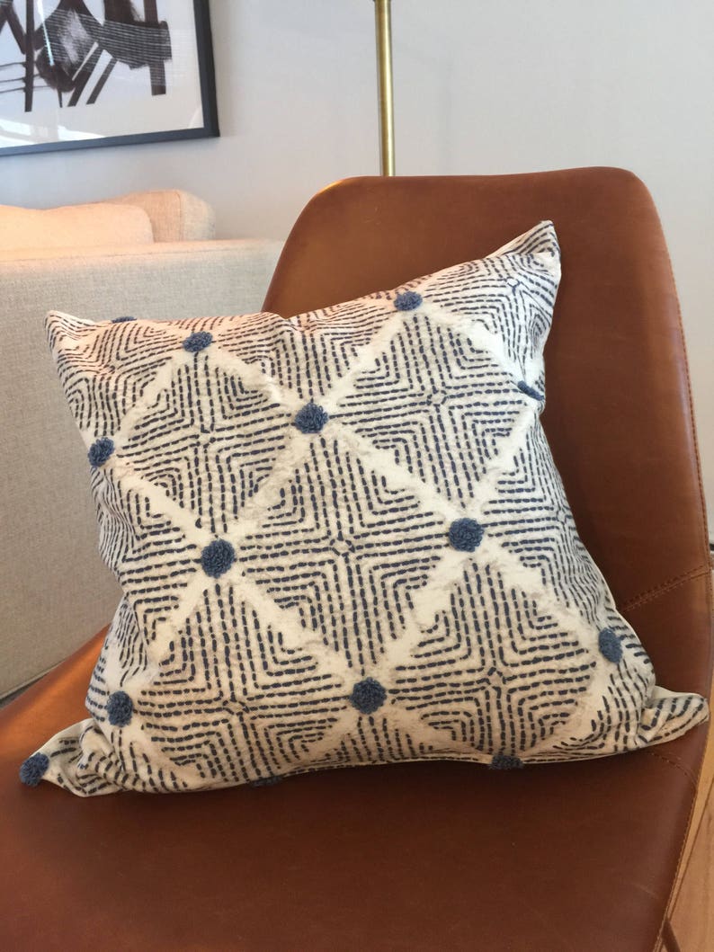 Designer Fabric Striped Modern Pillow Cover Gray Greige Cream Etsy