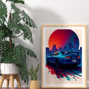 JDM Mid Night Club - MAZDA - All sizes! poster / wall decor / art / colors / car / automotive / japanese / japan / street racing