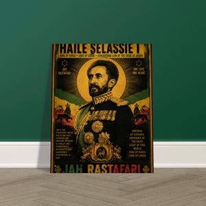 Haile selassie poster - Etsy 日本