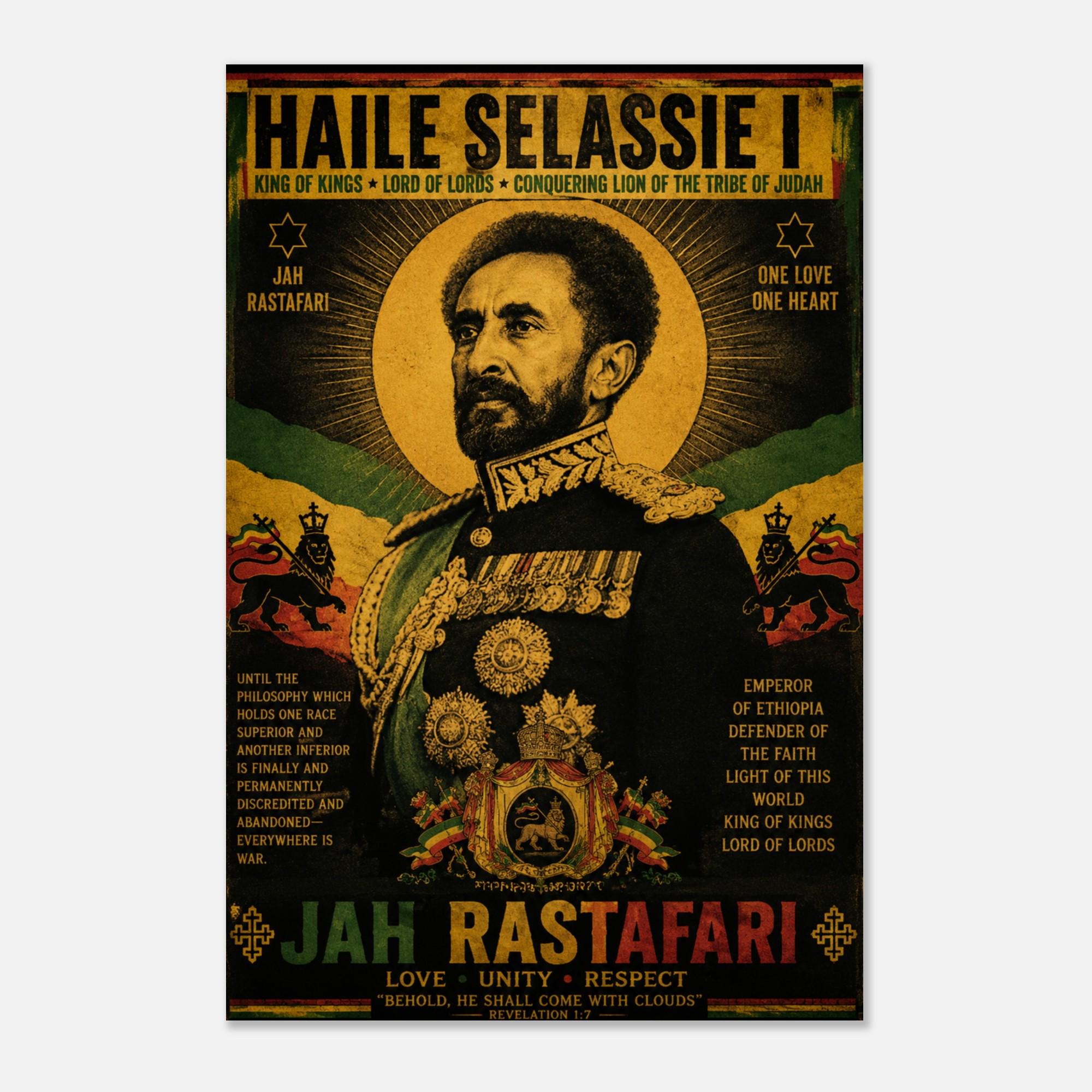 Haile selassie poster - Etsy 日本
