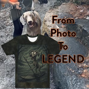 Custom Personalized Cartoon Pet Tie-dye