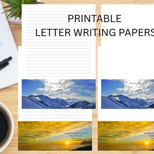 An End to War Letter Writing Paper: JW September Campaign (Digital Download)