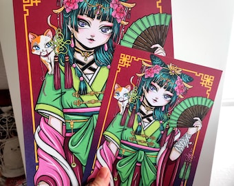 Maomao the apothecary fanart Kusuriya no Hitorigoto print