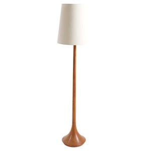 Danish Modern Mid-Century Floor Lamp in Oak , Danish Design , 1950&#39;s Home Decor Floor Lamp Floor Lamp Denmark