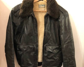 G-1 flight jacket real sheepskin lining/collar