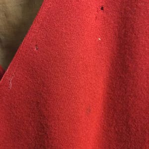 1910s Red Wool Vest size S image 5