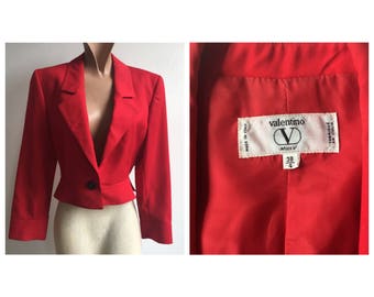 1990s Cropped Red Valentino Jacket, size small